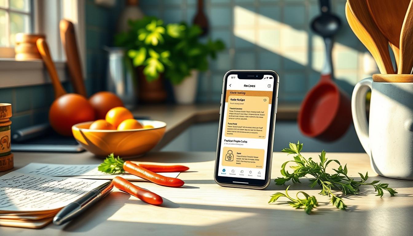 Melhore suas anotações de cozinha com apps para coleta de dados